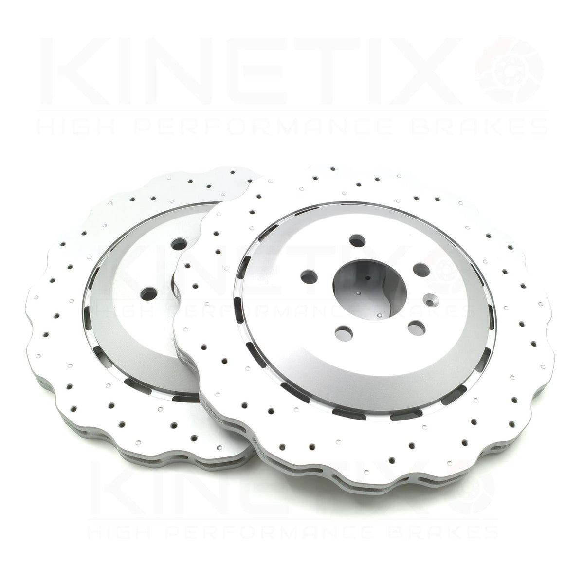 FOR AUDI RS6 C7 (2013-2018) PERFORMANCE REAR WAVEY BRAKE DISC 356mm 4G0615601E