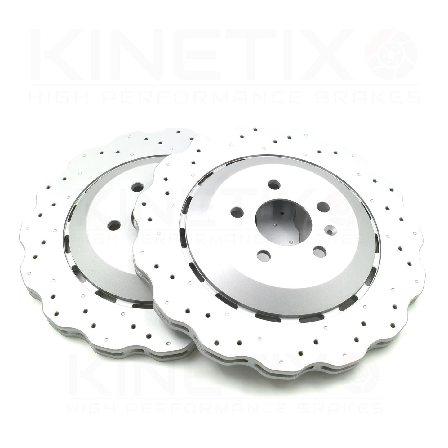 FOR AUDI RS6 C7 (2013-2018) PERFORMANCE REAR WAVEY BRAKE DISC 356mm 4G0615601E