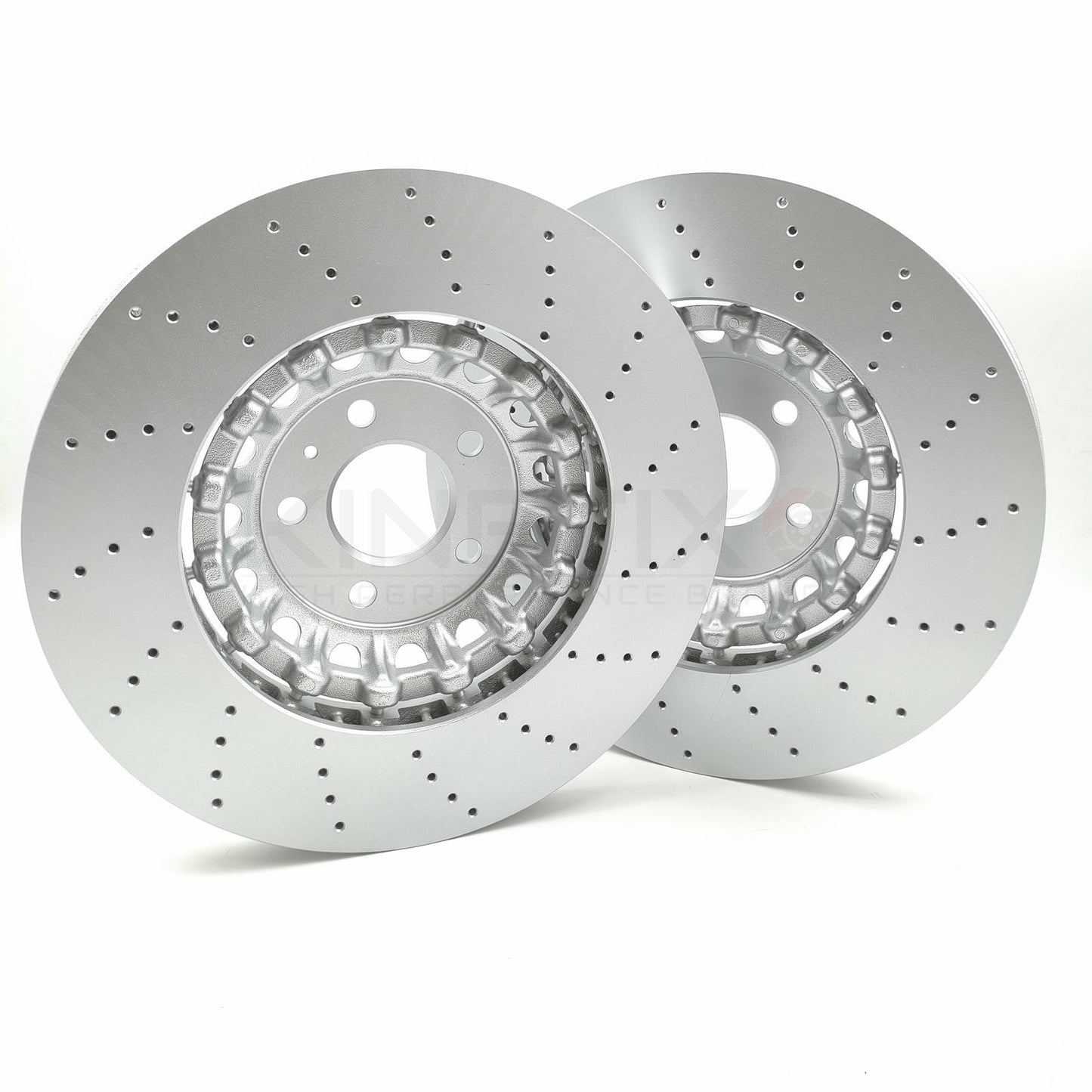 FOR AUDI RS4 RS5 B9 (2017-2025) DRILLED FRONT REAR BRAKE DISCS BREMBO XTRA PADS WEAR SENSOR LEADS 375mm 330mm 4M0615301AM 8W0615601G