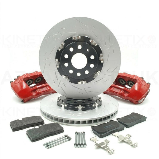 AUDI S3 8P 8V TTS VW GOLF R GTI R32 FRONT 345mm 4-POT BIG BRAKE CALIPERS KIT