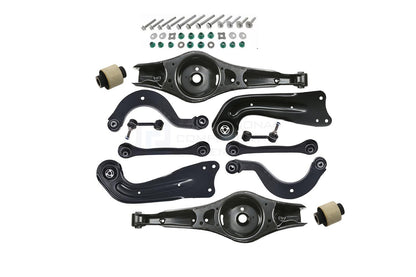 FOR AUDI SEAT SKODA VW FRONT REAR SUSPENSION WISHBONE CONTROL ARMS LINKS KIT PCS