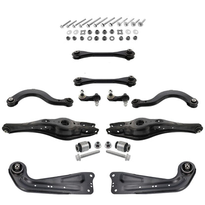 FOR VW SKODA SEAT AUDI REAR UPPER LOWER SUSPENSION WISHBONES CONTROL ARMS LINKS