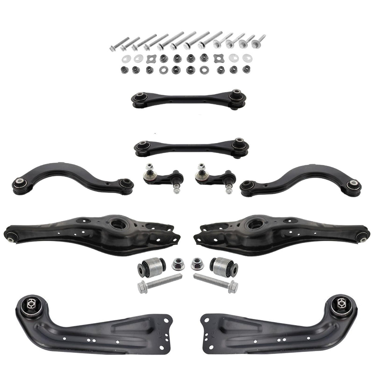 FOR A3 S3 RS3 Q2 SQ2 REAR UPPER LOWER SUSPENSION WISHBONES CONTROL ARMS LINKS