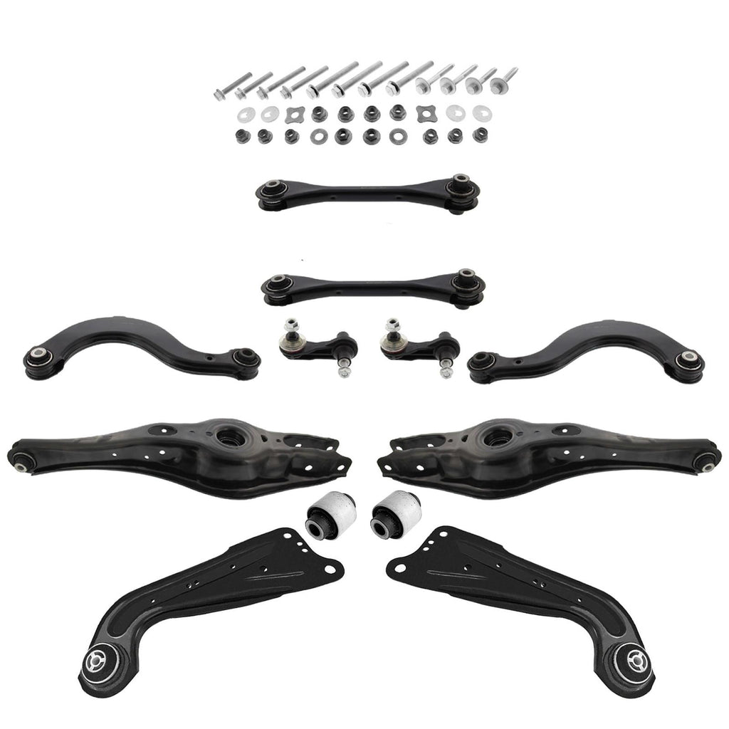 FOR AUDI A1 S1 QUATTRO REAR UPPER LOWER SUSPENSION WISHBONE CONTROL ARMS LINKS