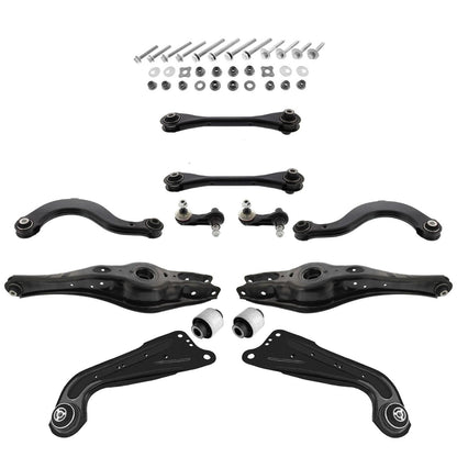 FOR AUDI A1 S1 QUATTRO REAR UPPER LOWER SUSPENSION WISHBONE CONTROL ARMS LINKS