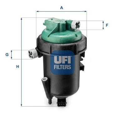 51764484 OEM UFI FUEL FILTER HOUSING FOR FIAT DOBLO 1.3 D Multijet 2005-2009