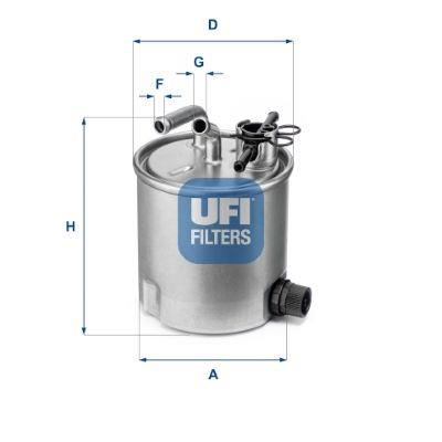 GENUINE UFI FUEL FILTER HOUSING FOR NT400 CABSTAR NISSAN X-TRAIL 2.2 dCi