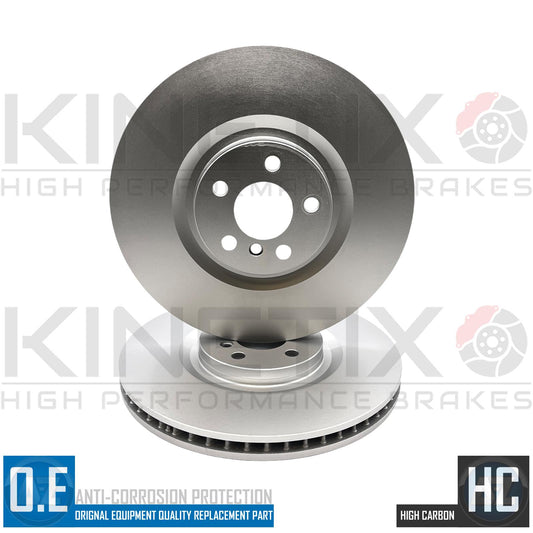 FOR BMW 128ti M135i M235i F40 F44 HIGH CARBON FRONT BRAKE DISCS PAIR 360mm OEQ