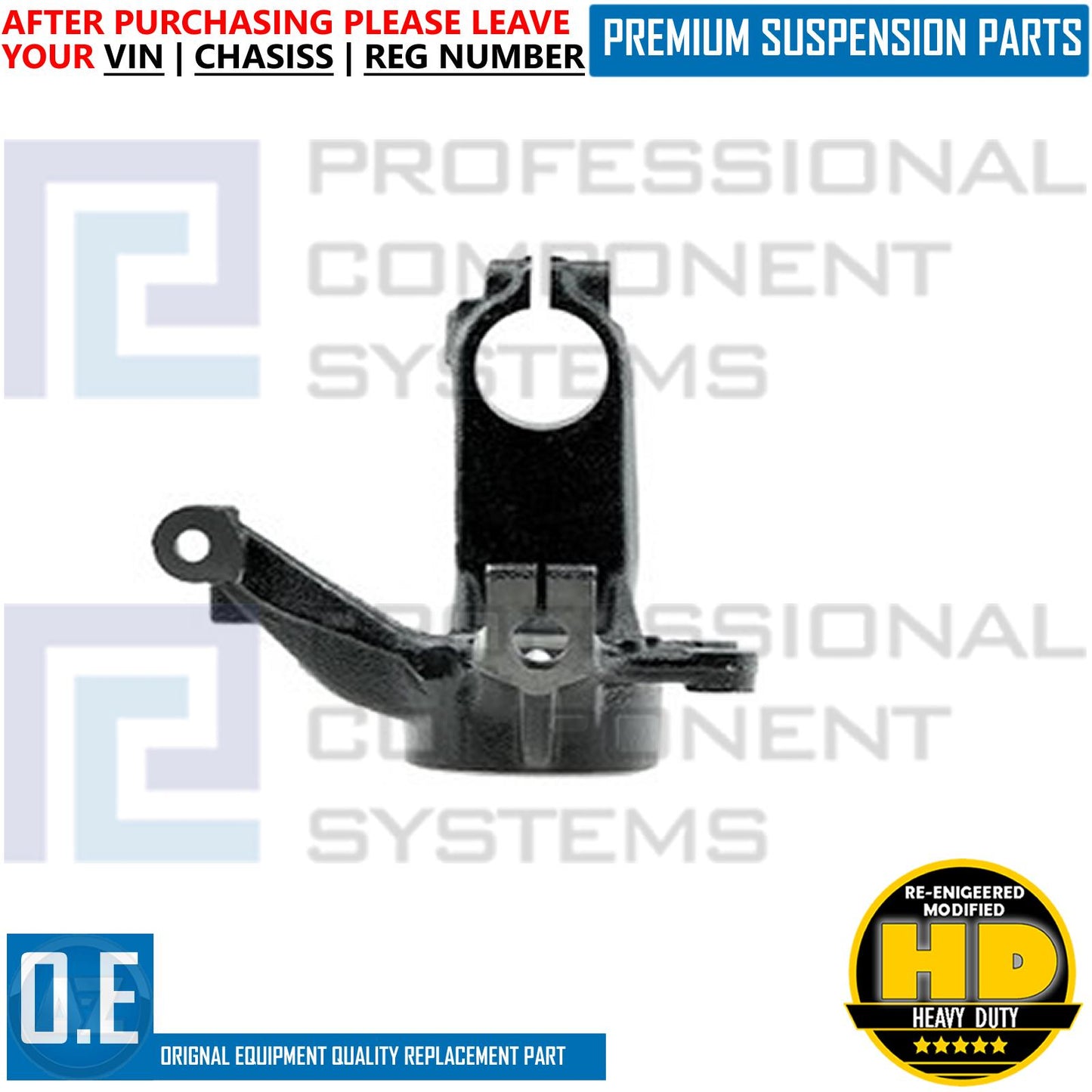 FOR FORD MONDEO MK3 FRONT LEFT STEERING KNUCKLE HUB WHEEL BEARING KIT FITTED NEW