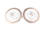 FOR MASERATI GHIBLI 3.0 3.0 D 3.0 S 2017- REAR BRAKE DISCS PADS 345mm 670035019