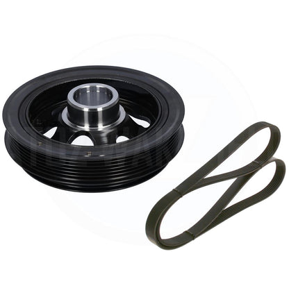 FITS FORD TRANSIT 2.0 ECOBLUE DIESEL 2016-2021 TORSION VIBRATION DAMPER CRANK SHAFT CRANKSHAFT PULLEY DAMPER BELT 2011538 / 2320808