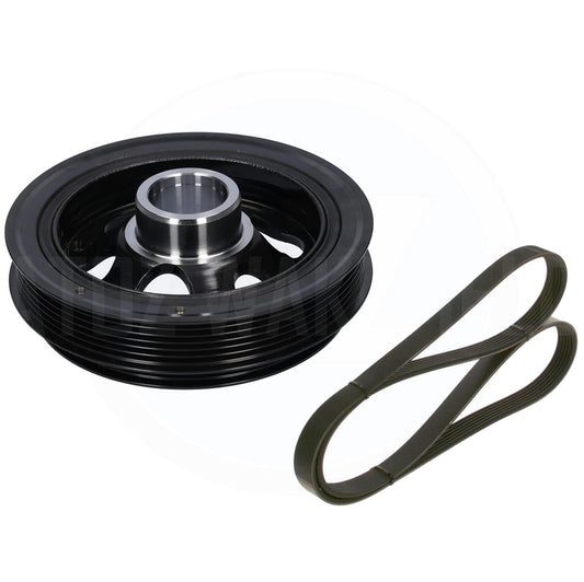 FITS FORD TRANSIT 2.0 ECOBLUE DIESEL 2016-2021 TORSION VIBRATION DAMPER CRANK SHAFT CRANKSHAFT PULLEY DAMPER BELT 2011538 / 2320808