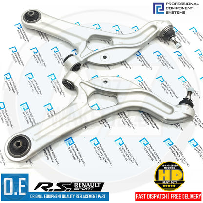 FOR CLIO SPORT 197 200 FRONT LOWER SUSPENSION WISHBONE CONTROL ARMS DROP LINKS