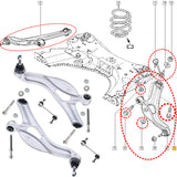 FOR CLIO MK3 197 200 RS SPORT FRONT LOWER SUSPENSION WISHBONE ARMS LINKS FIT KIT