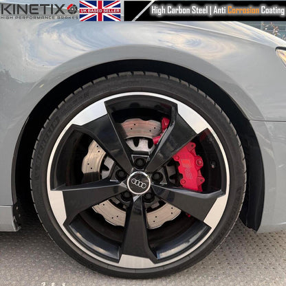 FOR AUDI RS3 8V 2015-2020 WAVY WAVED FRONT BRAKE DISC MINTEX RACING PADS 370mm 8V0615301C 8V0615301S