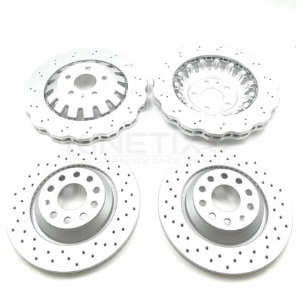AUDI RS3 8V 15-20 FRONT REAR BRAKE DISCS 8V0615301S/8V0615301C 370mm 310mm