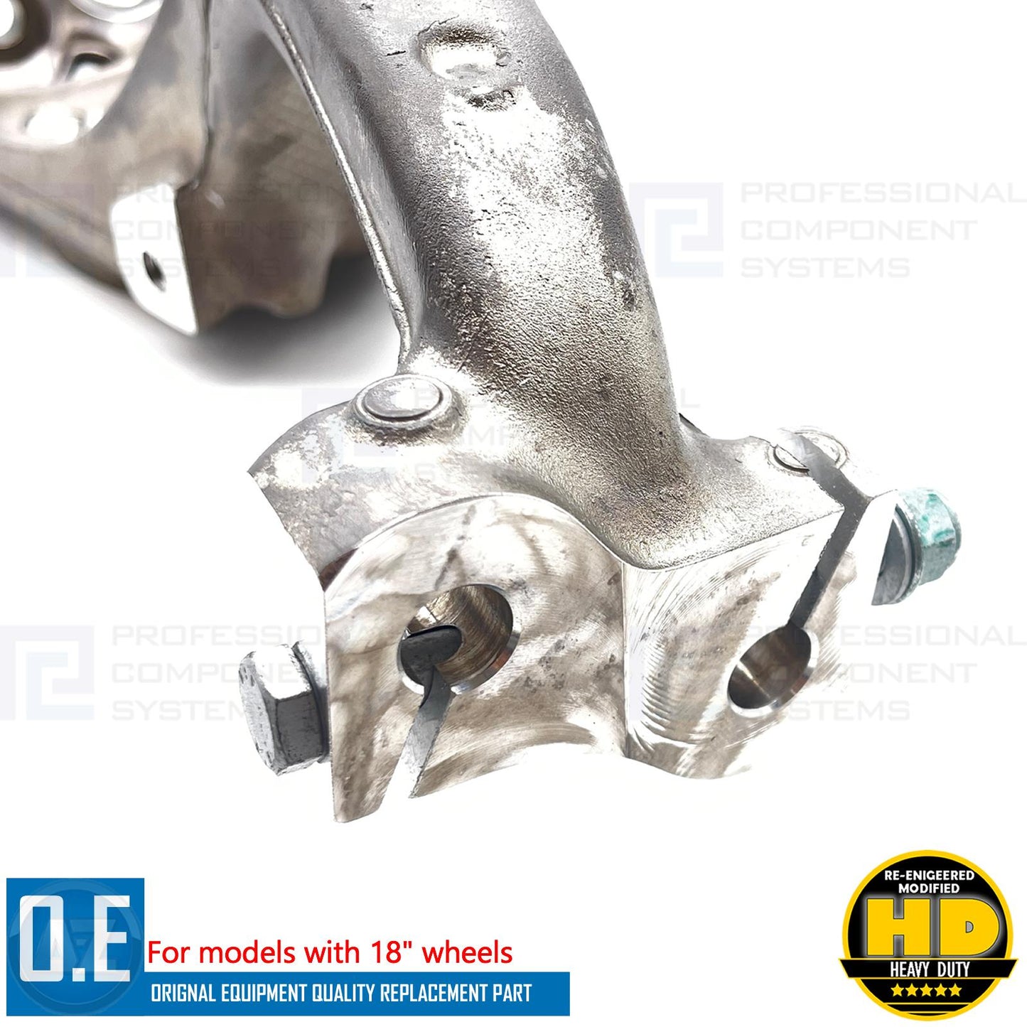 FOR PORSCHE MACAN FRONT RIGHT SUSPENSION STEERING KNUCKLE ASSEMBLY 95B407254F