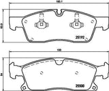A005 MINTEX PREMIUM FRONT BRAKE PADS SET PREMIUM QUALITY MDB3239
