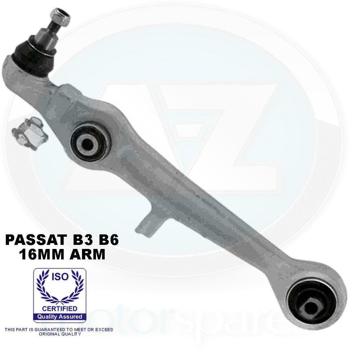 VW PASSAT B5.5 2001-2005 FRONT SUSPENSION LOWER TRACK CONTROL WISHBONE ARM 16MM