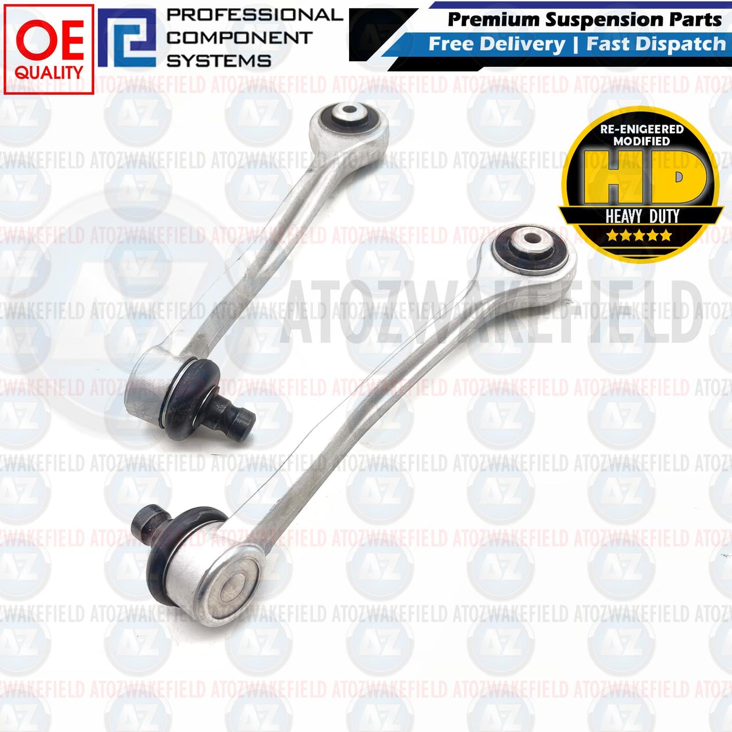 FOR AUDI A8 S8 D4 FRONT AXLE UPPER REAR SUSPENSION WISHBONE TRACK CONTROL ARMS 4