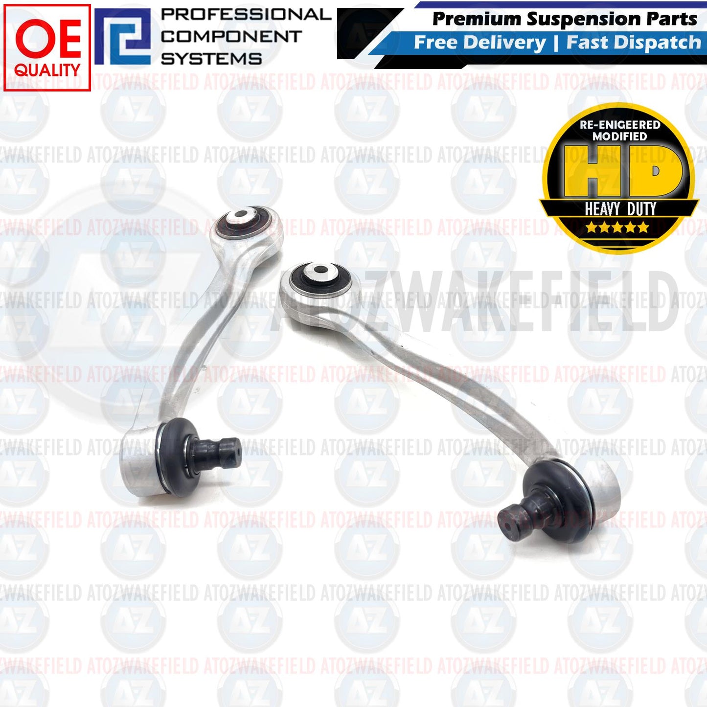 FOR AUDI A8 S8 D4 FRONT AXLE UPPER REAR SUSPENSION WISHBONE TRACK CONTROL ARMS 4