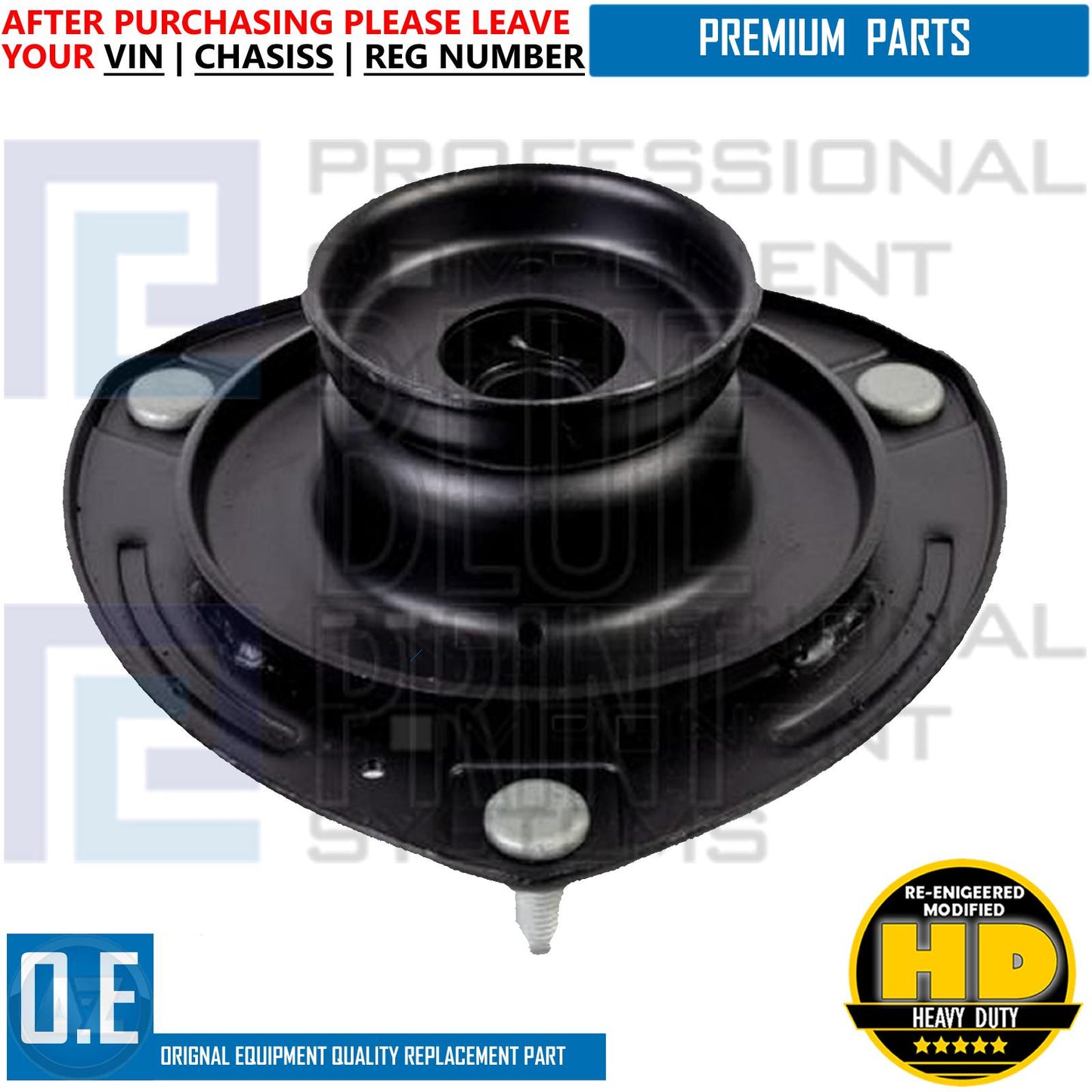 FOR HYUNDAI SANTA FE I800 ILOAD IX55 FRONT AXLE TOP STRUT MOUNTING MOUNT NEW X1