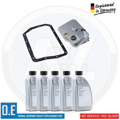 FOR MINI ONE COOPER R50 R52 R53 AUTOMATIC TRANSMISSION GEARBOX FILTER 5L OIL CVT