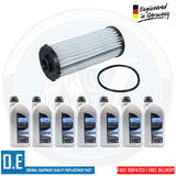 FOR AUDI RS3 TTRS RSQ3 R8 DSG AUTOMATIC TRANSMISSION GEARBOX FILTER 7L OIL