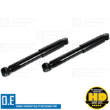FITS FIAT ABARTH 500 595 695 REAR SHOCKER SHOCKS ABSORBERS PAIR BRAND NEW PCS