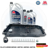 FOR BMW 320d AUTOMATIC TRANSMISSION GEARBOX SUMP PAN FILTER SEAL 8 LITRE OIL KIT