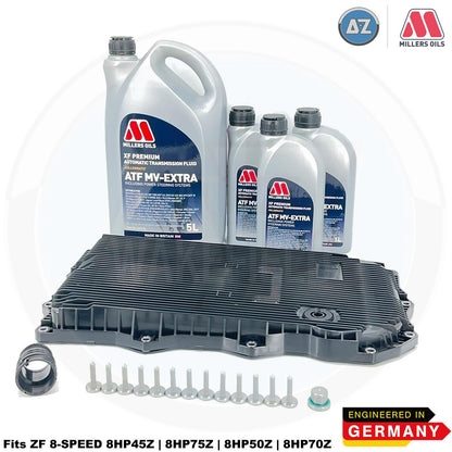 FOR MASERATI GHIBLI QUATTROPORTE AUTOMATIC GEARBOX SUMP PAN FILTER OIL KIT 8HP