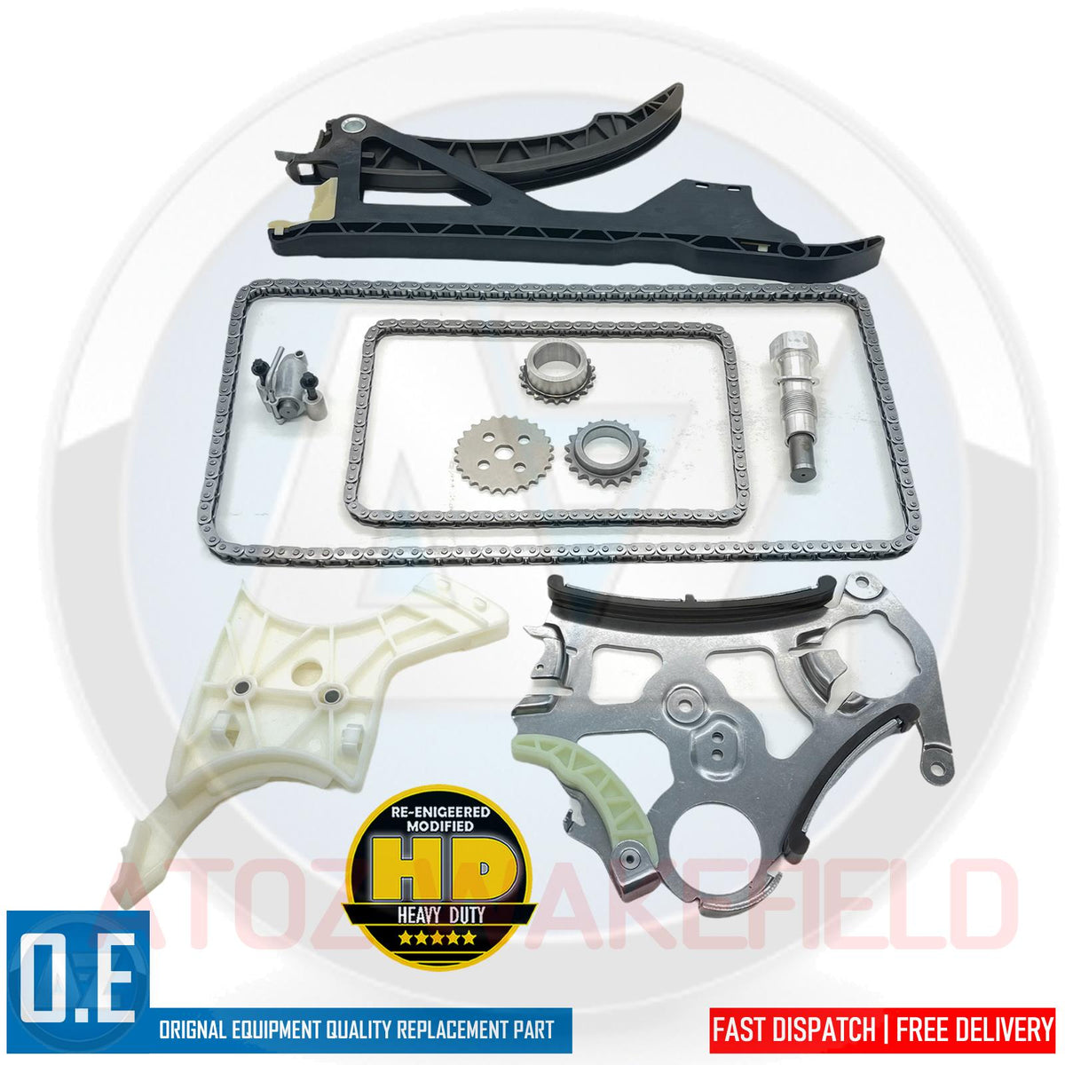 FOR BMW 740i F01 F02 F03 F04 BRAND NEW TIMING CHAIN KIT SET N55 B30 A