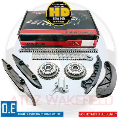 FOR BMW X3 M40i 2017-2019 G01 B58 UPPER LOWER TIMING CHAIN & OIL PUMP KIT SET