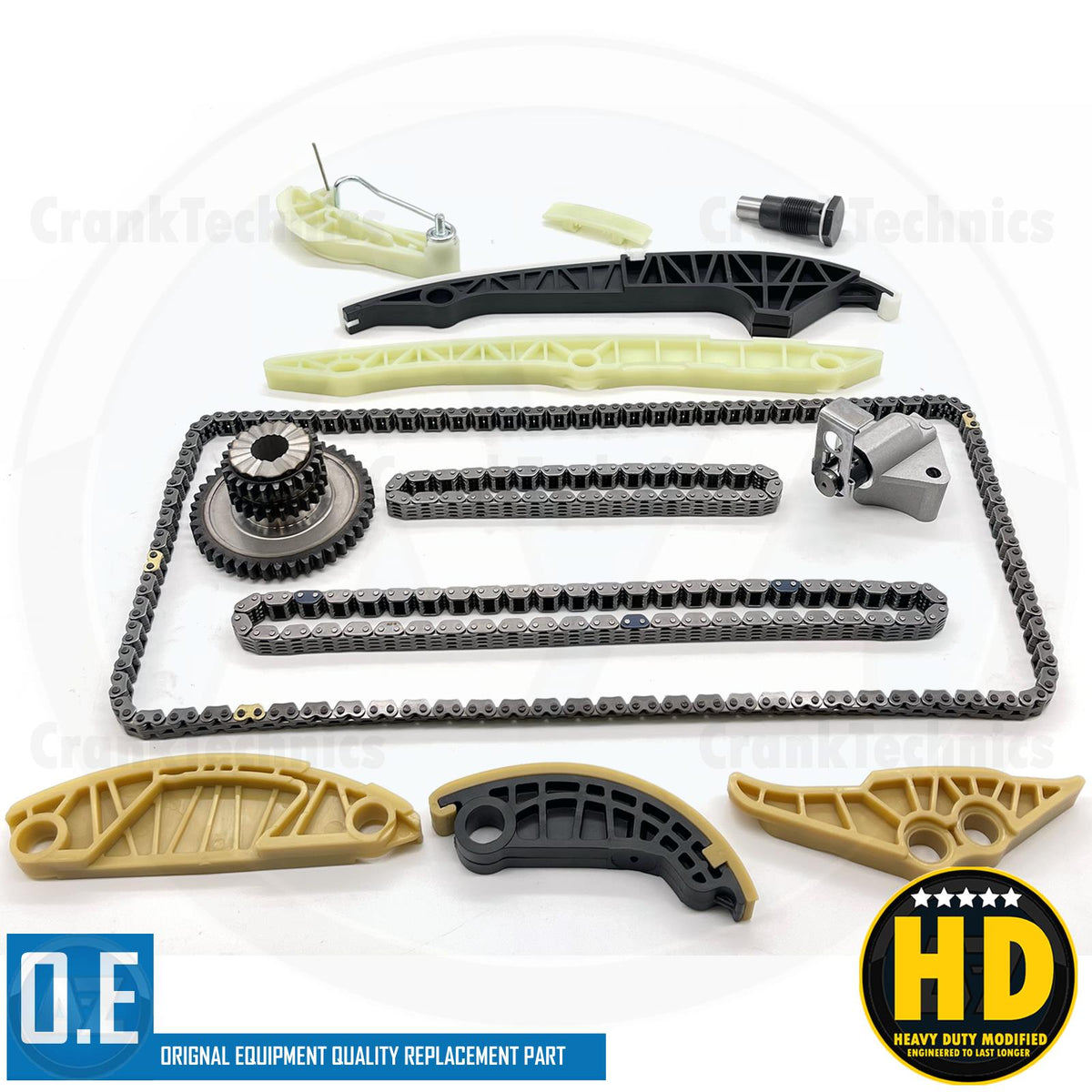 FITS VW GOLF GTI MK6 TIMING CHAIN KIT COOLING WATER PUMP THERMOSTAT HOUSING CCZB