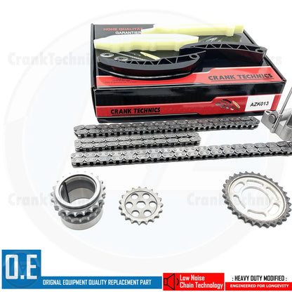 FOR BMW 3 SERIES E46 330CD M57D30 / M57 D30 DIESEL UPPER LOWER TIMING CHAIN KIT
