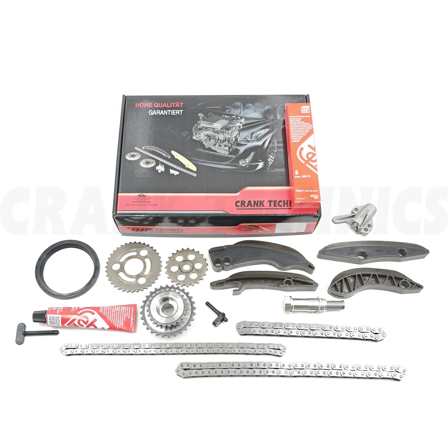 FOR N57 BMW N57D30A N57D30B UPGRADED UPPER LOWER DIESEL TIMING CHAIN GUIDES KIT
