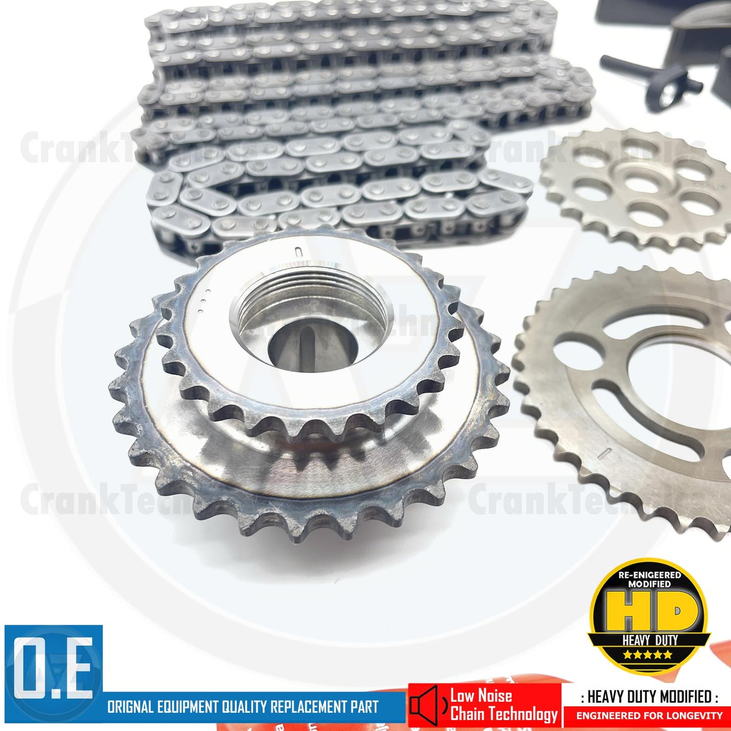 FOR BMW 330d 3.0d E90 UPPER LOWER DIESEL TIMING CHAIN OIL PUMP KIT N57D30A