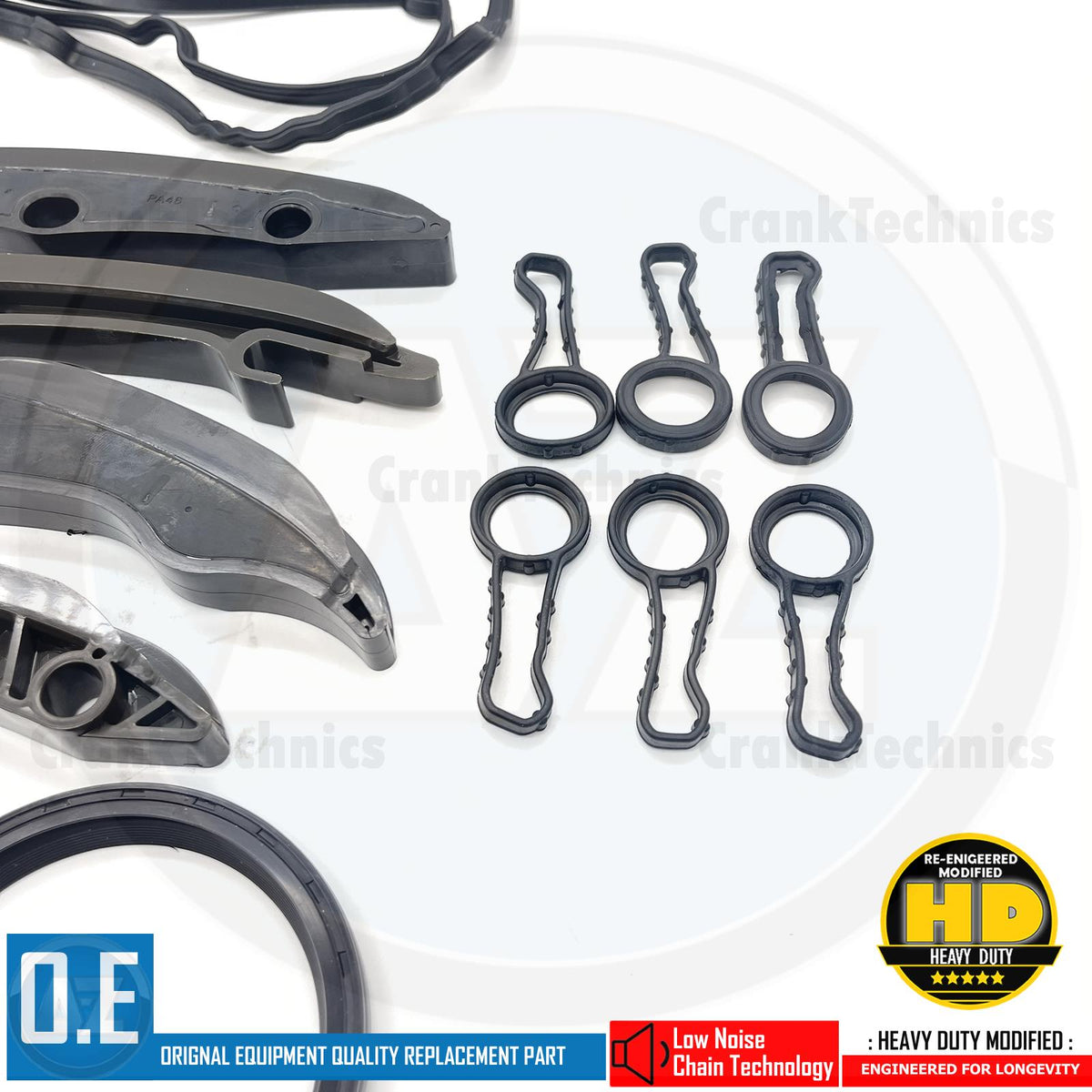 FIT BMW 730d F01 F02 F03 F04 UPPER LOWER DIESEL TIMING CHAIN OIL PUMP N57D30A