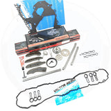 FOR BMW 330d E90 UPPER & LOWER DIESEL TIMING CHAIN OIL PUMP KIT SET N57D30A