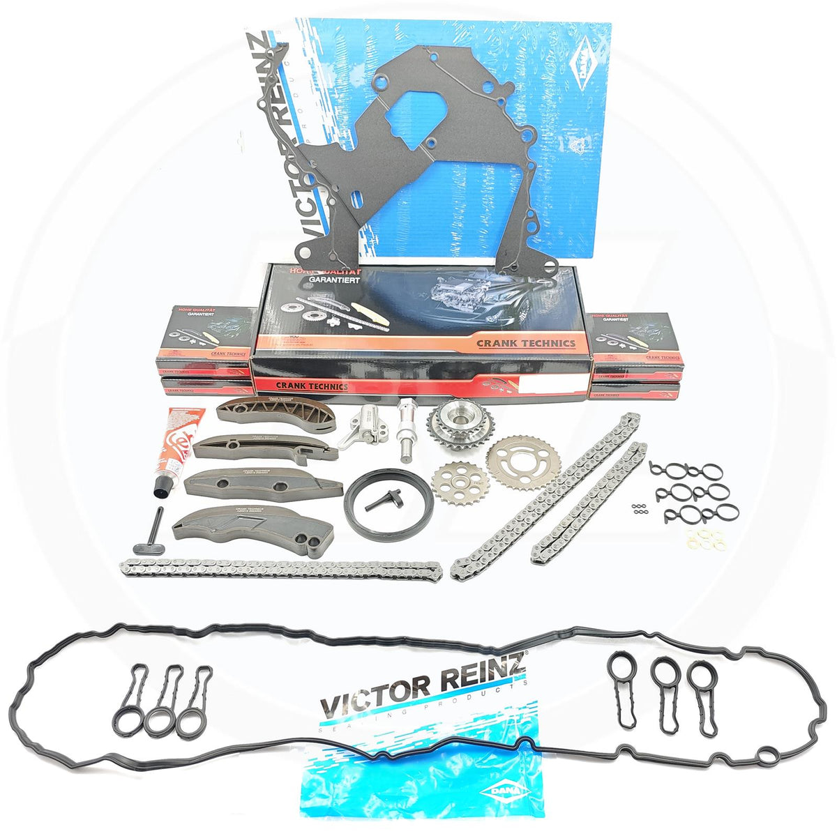 FOR BMW 525d F11 UPPER & LOWER DIESEL TIMING CHAIN OIL PUMP KIT SET N57D30A