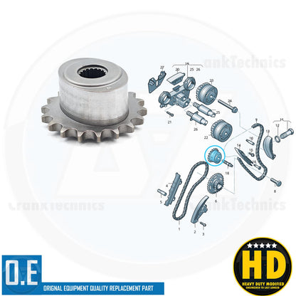 FOR AUDI SEAT SKODA VW VAG 3.6 V6 FUEL PUMP TIMING FP SPROCKET 03H109570E/H