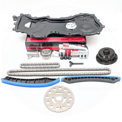 FOR NISSAN QASHQAI 1.6 DCI R9M DIESEL TIMING CHAIN KIT & TIMING CASE COVER