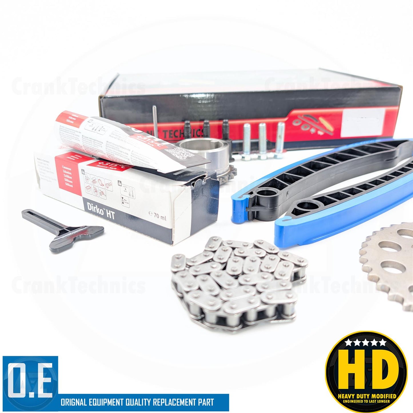 FOR NISSAN NV300 1.6 DCI 145 R9M DIESEL TIMING CHAIN KIT & TIMING CASE COVER