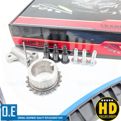 FOR NISSAN X TRAIL 1.6 DCI R9M DIESEL TIMING CHAIN KIT & TIMING CASE COVER