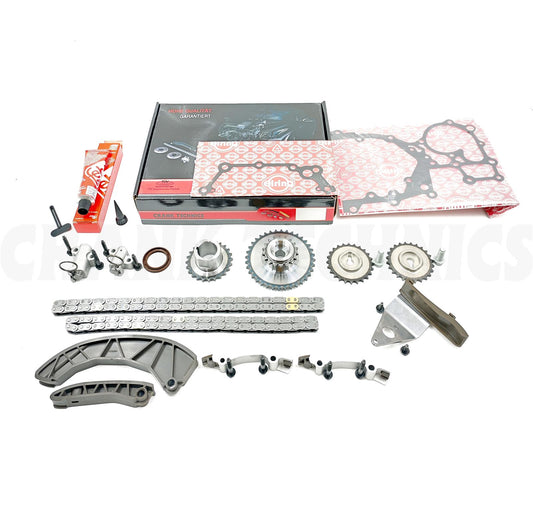 FOR KIA HYUNDAI 1.7 CRDi BLUEDRIVE DIESEL TIMING CHAIN KIT & BOLTS SET D4FD