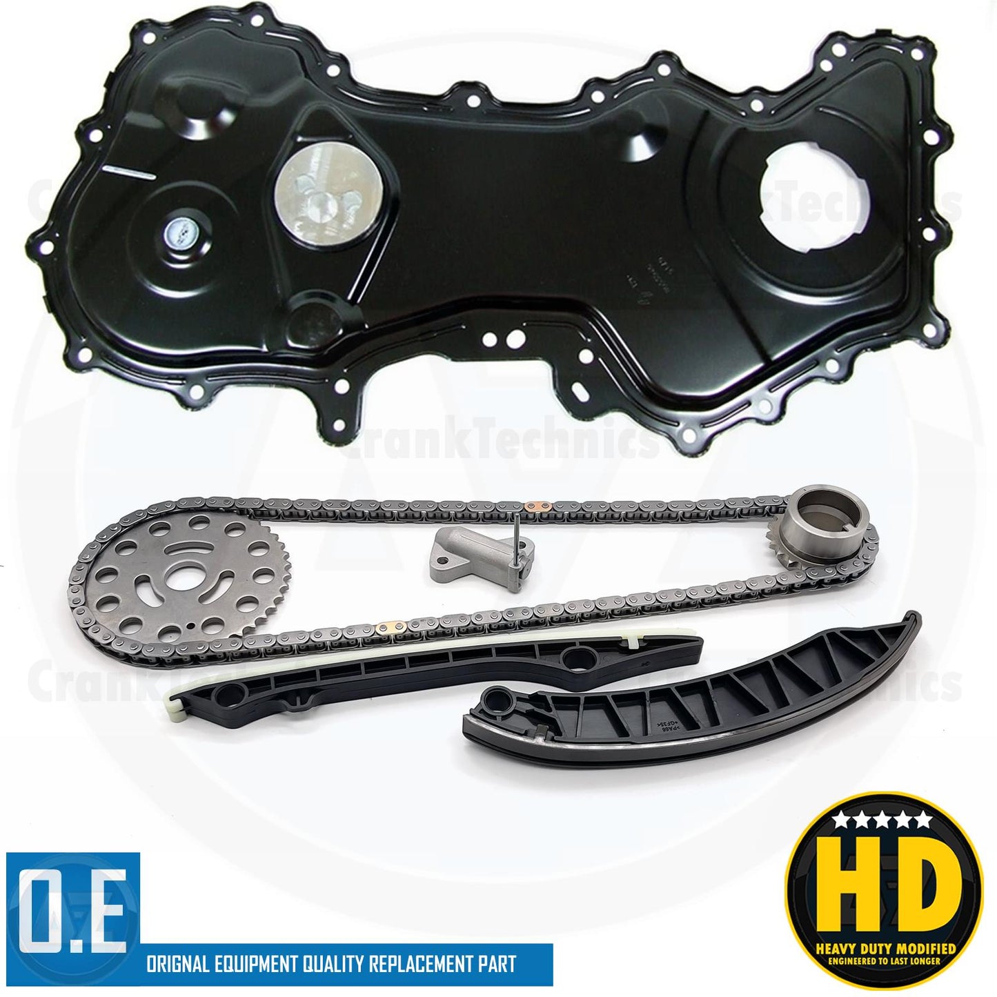FOR OPEL VAUXHALL MOVANO B (X62) 2.3 CDTI DIESEL TIMING CHAIN KIT & COVER