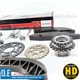 FOR BMW F21 125d 2015- B47D20B UPPER LOWER DIESEL TIMING CHAIN GUIDES KIT