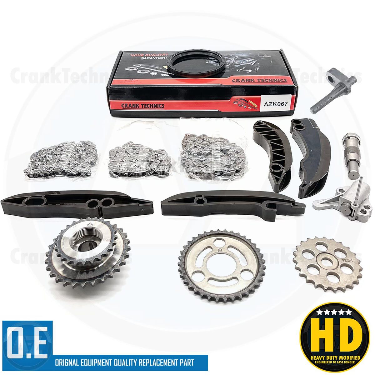 FOR MINI ONE D F54 F55 F56 F60 UPPER LOWER DIESEL TIMING CHAIN KIT B37C15A