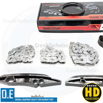 FOR MINI COOPER D F55 F56 F57 UPPER LOWER DIESEL TIMING CHAIN KIT B37C15A