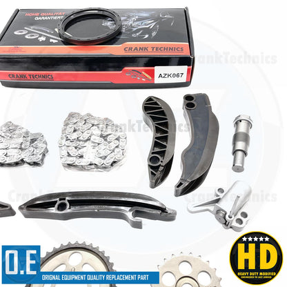 FOR MINI COOPER D F55 F56 F57 UPPER LOWER DIESEL TIMING CHAIN KIT B37C15A